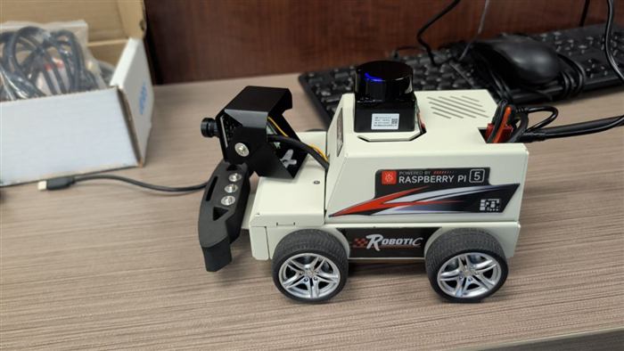 A Raspberry Pi-powered robotics platform built during the Institute.